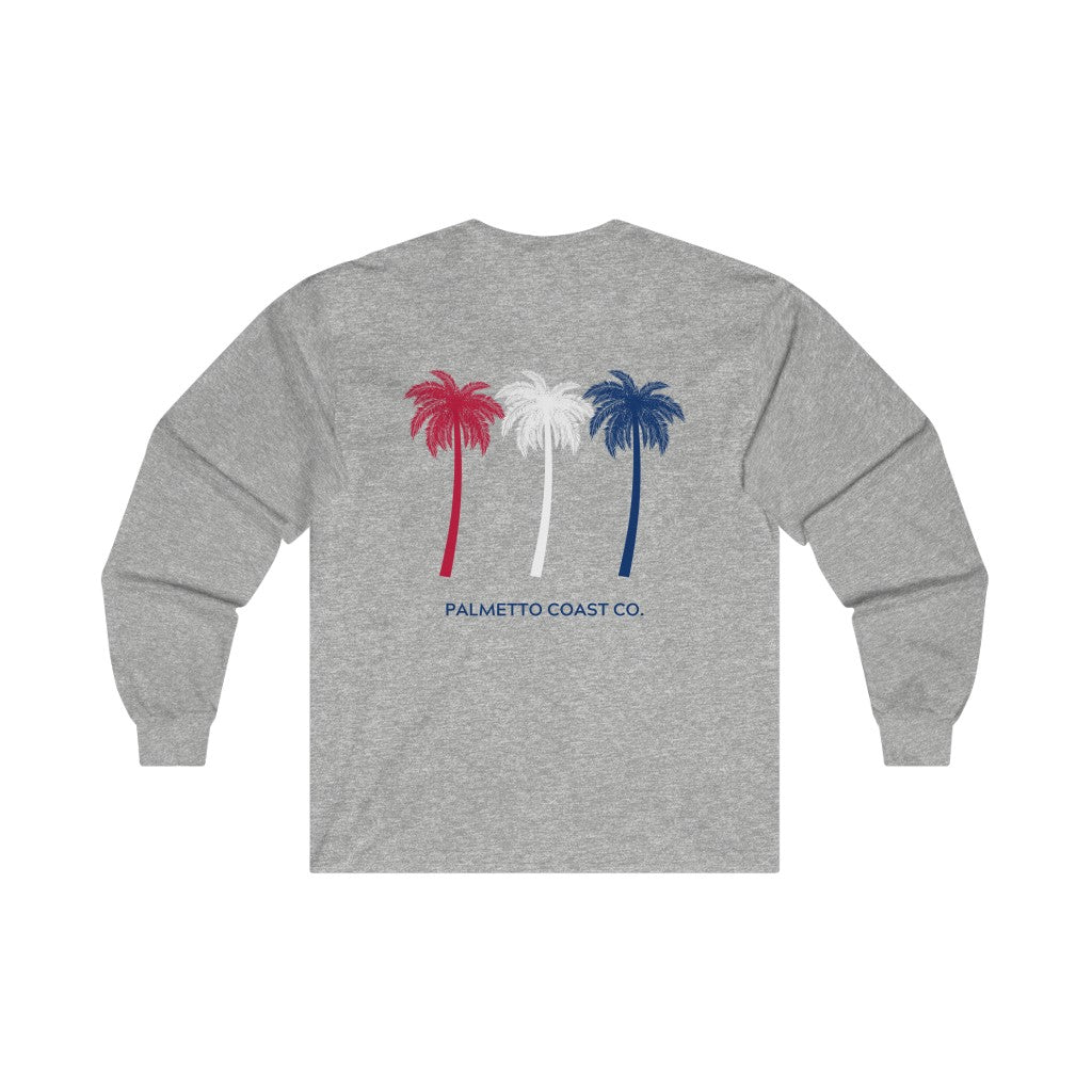 Three Palm USA Long Sleeve Tee