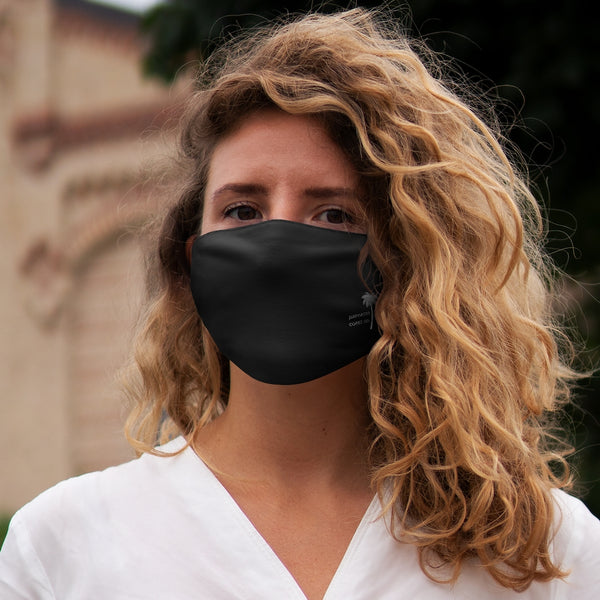 Palmetto Coast Logo Face Mask - Black