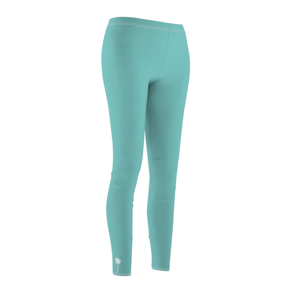 Women's Casual Leggings - Palmetto Coast Blue