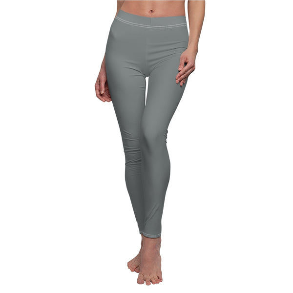 Women's Casual Leggings - Gray