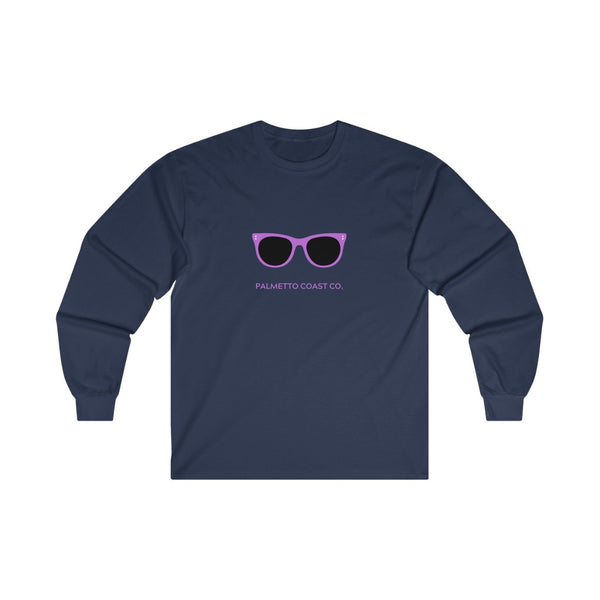 Pink Sunglasses Long Sleeve Tee