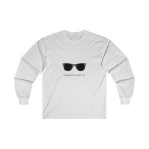 Gray Sunglasses Long Sleeve Tee