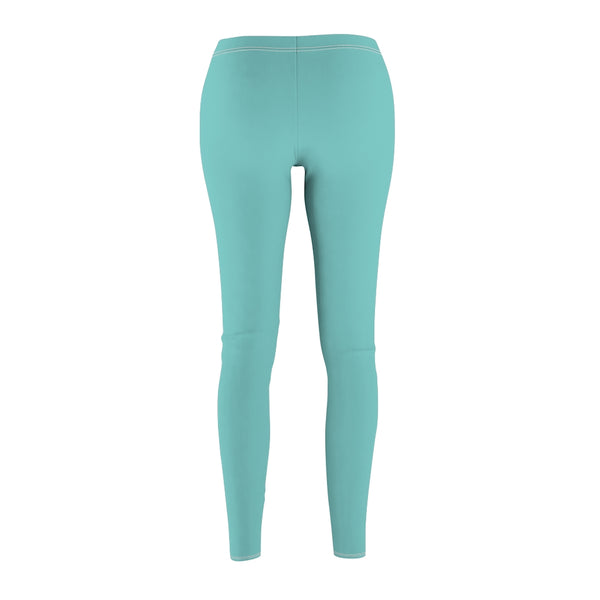 Women's Casual Leggings - Palmetto Coast Blue