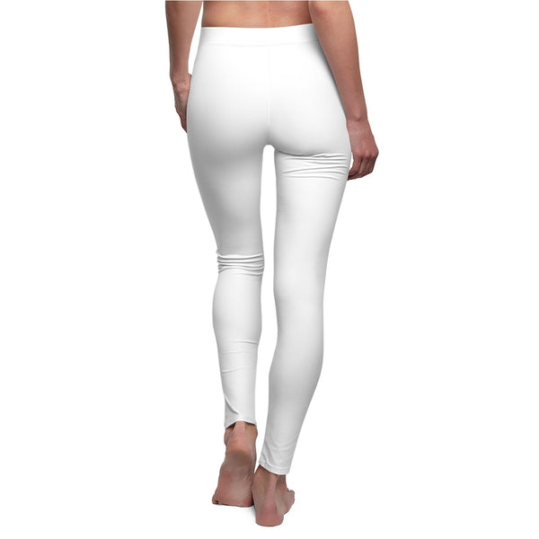 Women's Casual Leggings - White