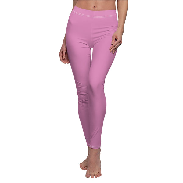 Women's Casual Leggings - Pink