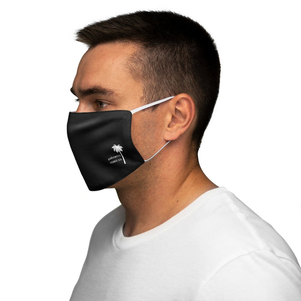 Palmetto Coast Logo Face Mask - Black