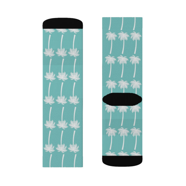 Palm Repeat Longer-length Socks