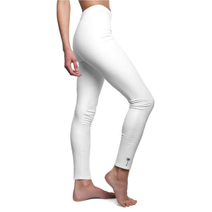 Women's Casual Leggings - White