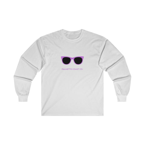 Pink Sunglasses Long Sleeve Tee