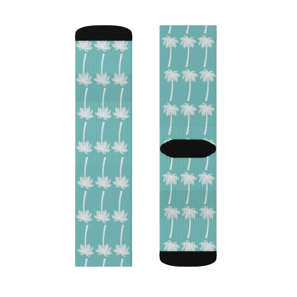 Palm Repeat Longer-length Socks