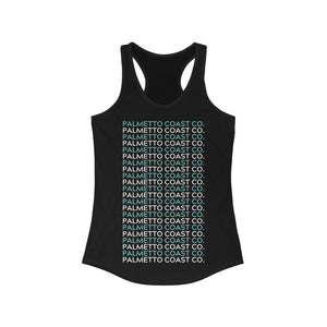 Palmetto Coast Co. Racerback Text Tank