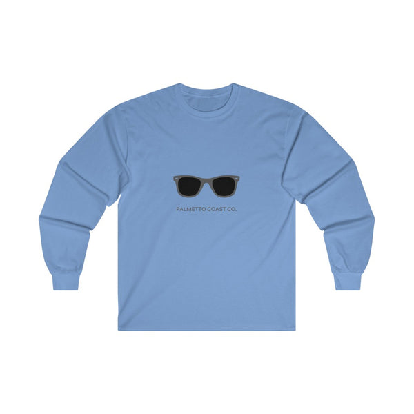 Gray Sunglasses Long Sleeve Tee