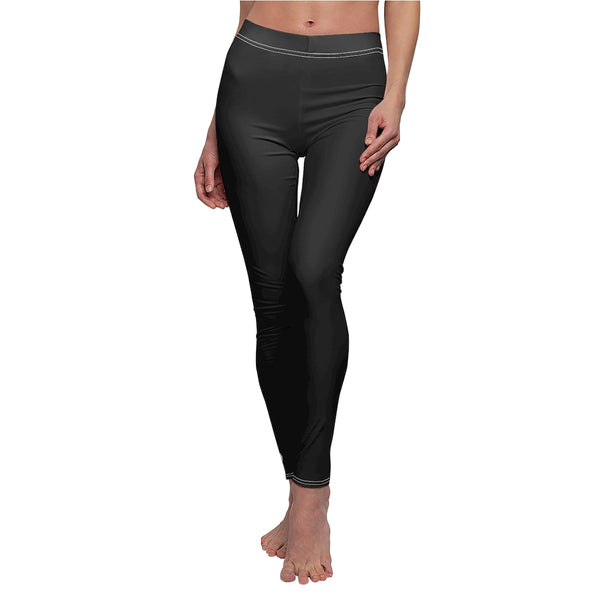 Women's Casual Leggings - Black