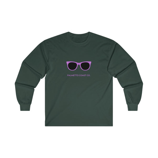 Pink Sunglasses Long Sleeve Tee