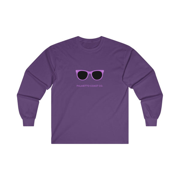 Pink Sunglasses Long Sleeve Tee