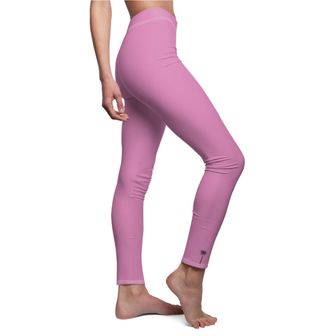 Women's Casual Leggings - Pink