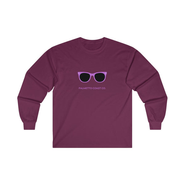 Pink Sunglasses Long Sleeve Tee