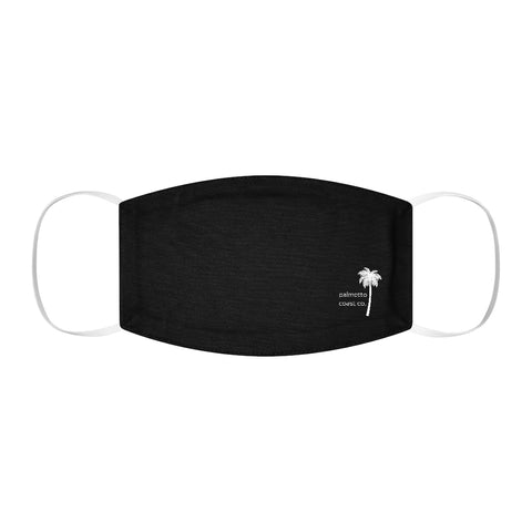 Palmetto Coast Logo Face Mask - Black