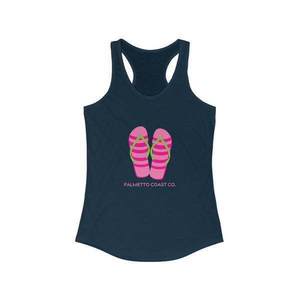 Pink Flip Flops Racerback Tank