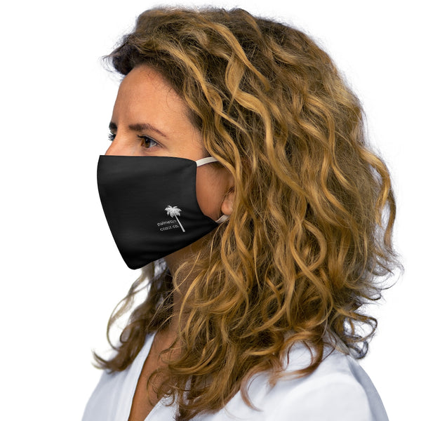 Palmetto Coast Logo Face Mask - Black