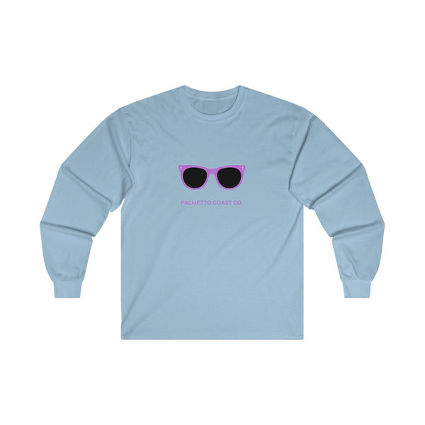 Pink Sunglasses Long Sleeve Tee