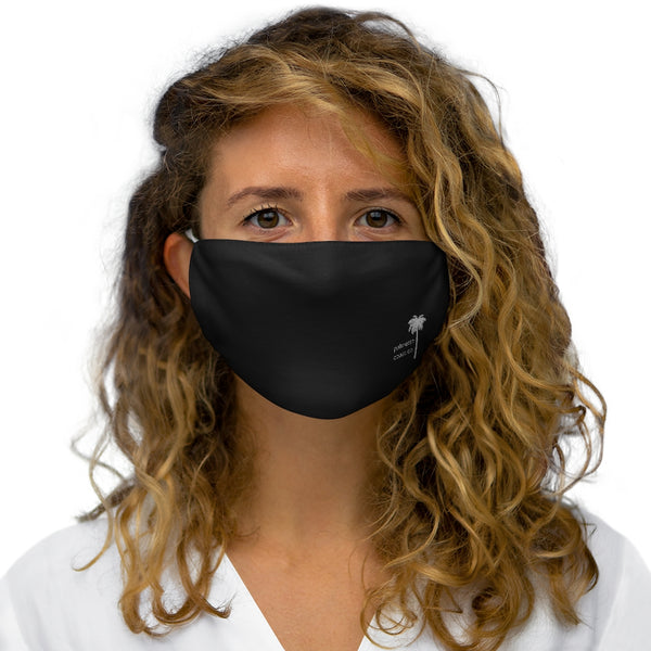 Palmetto Coast Logo Face Mask - Black