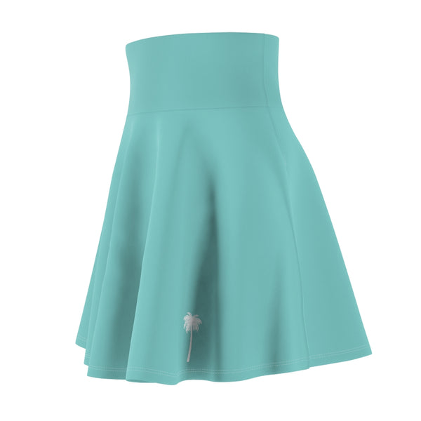 Classic Palm Skater Skirt in Palmetto Coast Blue